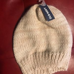 Old Navy Hat NWT warm Cream Knit Hat NWT